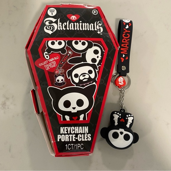 Hasbro Other - NWT - Marcy - Skelanimals Bag Charm/Keychain - Monkey